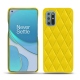 レザーケース OnePlus 8T - Jaune fluo - Couture