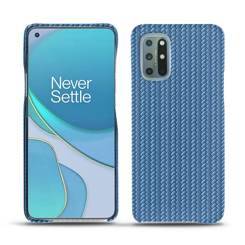 Rückenschale aus Leder für Ihren OnePlus 8TAbaca ishia ( Pantone #395775 ) 