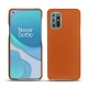 OnePlus 8T leather cover - Orange vibrant