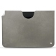 Pochette cuir Apple iPad Air (2020) - Acier vintage ( Pantone 403C ) 