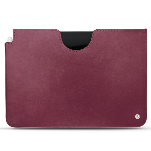 Apple iPad Air(2020/2022)用レザーポーチPrune vintage ( Pantone #612434 ) 