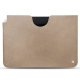 Pochette cuir Apple iPad Air (2020) - Taupe vintage ( Pantone 7530C ) 