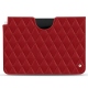 Apple iPad Air (2020) leather pouch - Rouge - Couture ( Nappa - Pantone 199C ) 