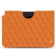 Apple iPad Air (2020) leather pouch - Orange - Couture ( Nappa - Pantone 1495U ) 