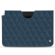 Apple iPad Air (2020) leather pouch - Indigo - Couture ( Pantone 303U ) 