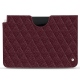レザーケース Apple iPad Air (2020) - Lie de vin - Couture ( Pantone 5115C ) 