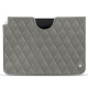Apple iPad Air (2020) leather pouch - Acier vintage - Couture