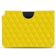 Capa em pele Apple iPad Air (2020) - Jaune fluo - Couture