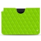Pochette cuir Apple iPad Air (2020) - Vert fluo - Couture