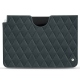 Pochette cuir Apple iPad Air (2020) - Blu marino - Couture