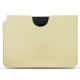 Lederschutzhülle Apple iPad Air (2020) - Beige PU