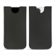 Apple iPhone 12 Pro Max leather pouch - Noir PU