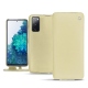 レザーケース Samsung Galaxy S20 FE - Beige ( Nappa - Pantone 7502C ) 