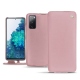 Housse cuir Samsung Galaxy S20 FE - Rose ( Nappa - Pantone 2365C ) 