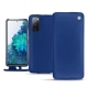 Capa em pele Samsung Galaxy S20 FE - Bleu océan ( Nappa - Pantone 293C ) 