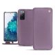 レザーケース Samsung Galaxy S20 FE - Lilas ( Nappa - Pantone 2645U ) 