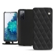 レザーケース Samsung Galaxy S20 FE - Noir - Couture ( Nappa - Black ) 