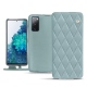 Custodia in pelle Samsung Galaxy S20 FE - Bleu ciel - Couture ( Nappa - Pantone 277C ) 