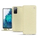 Capa em pele Samsung Galaxy S20 FE - Ivoire ( Sleek P C12 - White ) 