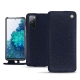 Samsung Galaxy S20 FE leather case - Cobalt ( Pantone 2766C ) 