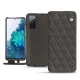 Capa em pele Samsung Galaxy S20 FE - Anthracite - Couture ( Pantone 424C ) 