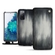 Housse cuir Samsung Galaxy S20 FE - Gris Patine