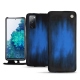 Funda de piel Samsung Galaxy S20 FE - Bleu Patine