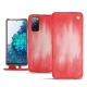 Custodia in pelle Samsung Galaxy S20 FE - Rose Patine
