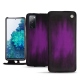 レザーケース Samsung Galaxy S20 FE - Violet Patine