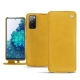 Lederschutzhülle Samsung Galaxy S20 FE - Jaune soulèu