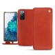 レザーケース Samsung Galaxy S20 FE - Arange clouquié