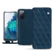 Lederschutzhülle Samsung Galaxy S20 FE - Blu mediterran - Couture