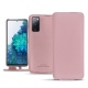 Capa em pele Samsung Galaxy S20 FE - Rose PU