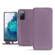 Capa em pele Samsung Galaxy S20 FE - Lilas PU