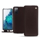 Capa em pele Samsung Galaxy S20 FE - Marron envoûtant