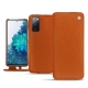 Custodia in pelle Samsung Galaxy S20 FE - Orange vibrant