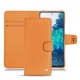 Custodia in pelle Samsung Galaxy S20 FE - Orange ( Nappa - Pantone 1495U ) 