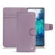 Custodia in pelle Samsung Galaxy S20 FE - Lilas ( Nappa - Pantone 2645U ) 