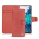 Custodia in pelle Samsung Galaxy S20 FE - Cerise vintage ( Pantone 185C ) 