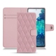 Samsung Galaxy S20 FE leather case - Rose - Couture ( Nappa - Pantone 2365C ) 