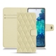 レザーケース Samsung Galaxy S20 FE - Beige - Couture ( Nappa - Pantone 7502C ) 
