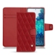 レザーケース Samsung Galaxy S20 FE - Rouge - Couture ( Nappa - Pantone 199C ) 