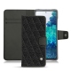 Funda de piel Samsung Galaxy S20 FE - Ebène - Couture ( Sleek P C12 - Black ) 
