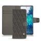 Capa em pele Samsung Galaxy S20 FE - Anthracite - Couture ( Pantone 424C ) 