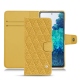 Capa em pele Samsung Galaxy S20 FE - Mimosa - Couture ( Pantone 141C ) 