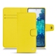 Custodia in pelle Samsung Galaxy S20 FE - Jaune fluo