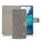 Capa em pele Samsung Galaxy S20 FE - Acier vintage - Couture