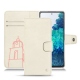 レザーケース Samsung Galaxy S20 FE - Blanc escumo