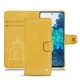 レザーケース Samsung Galaxy S20 FE - Jaune soulèu
