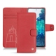 Housse cuir Samsung Galaxy S20 FE - Rouge troupelenc